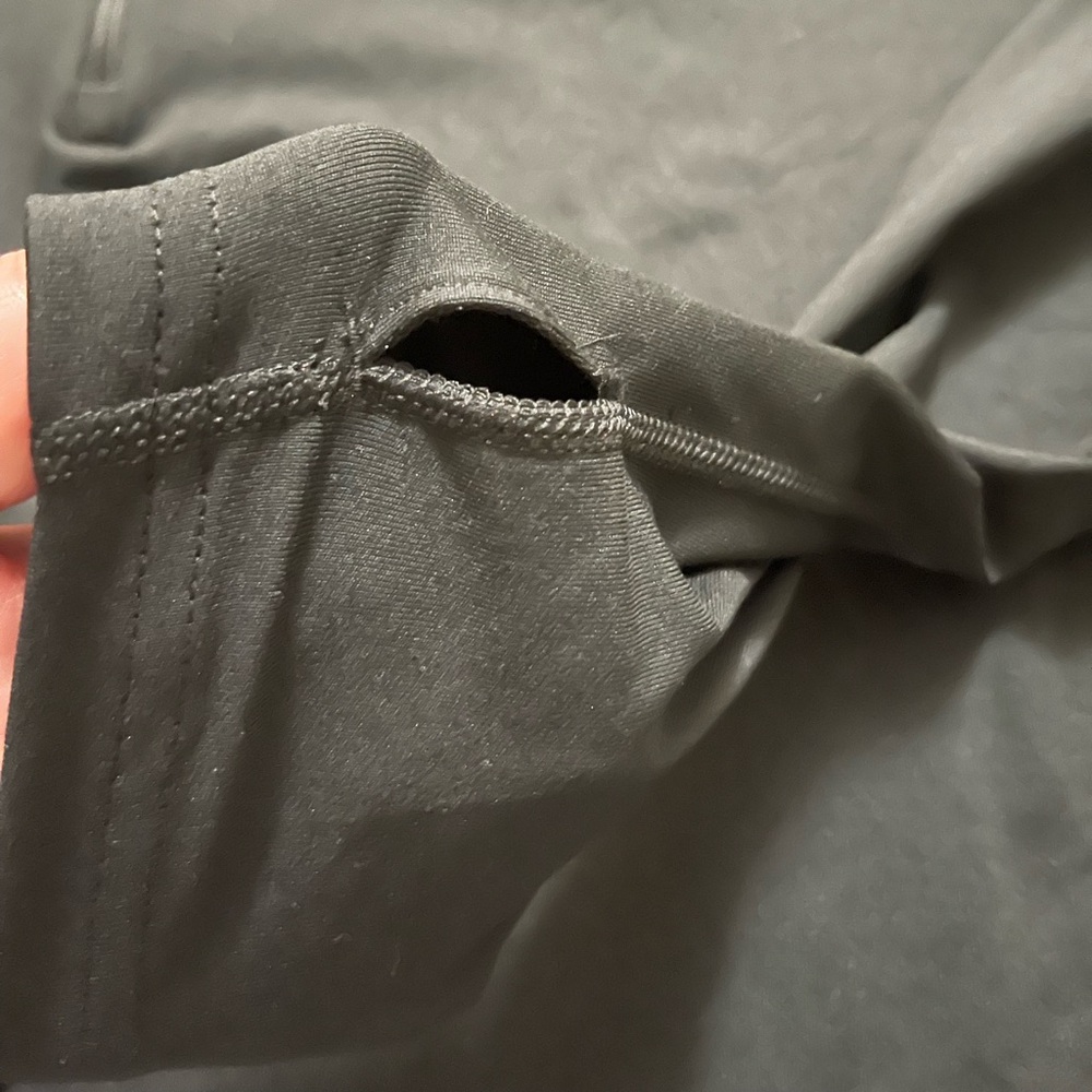 Nike Solid Black Quarter Zip Running Jacket - image 5